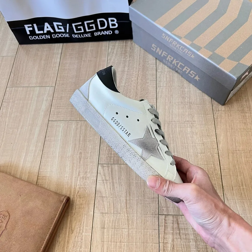 Golden Goose Super-Star Superstar Distressed Sneakers — photo 8
