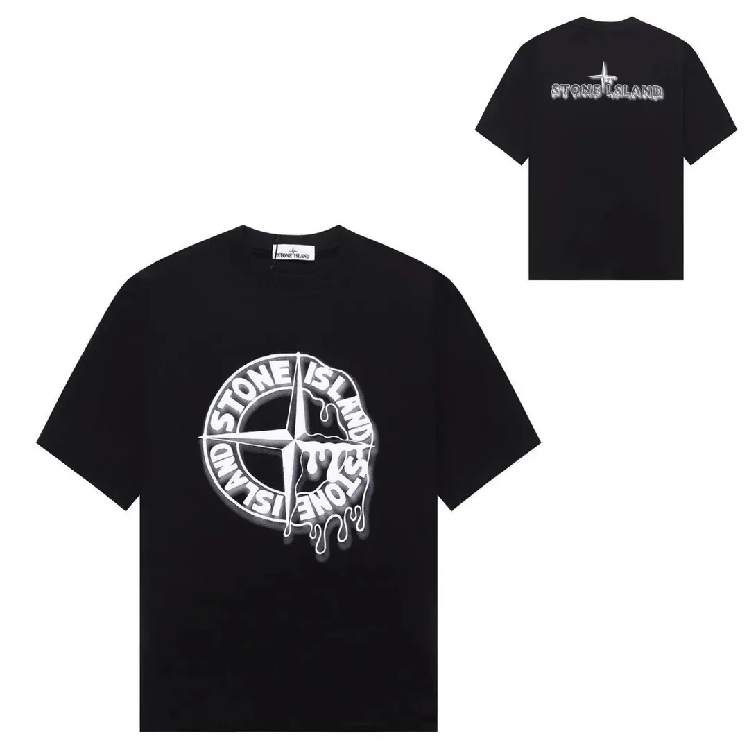 Stone Island Compass Print T-Shirt — Photo 10