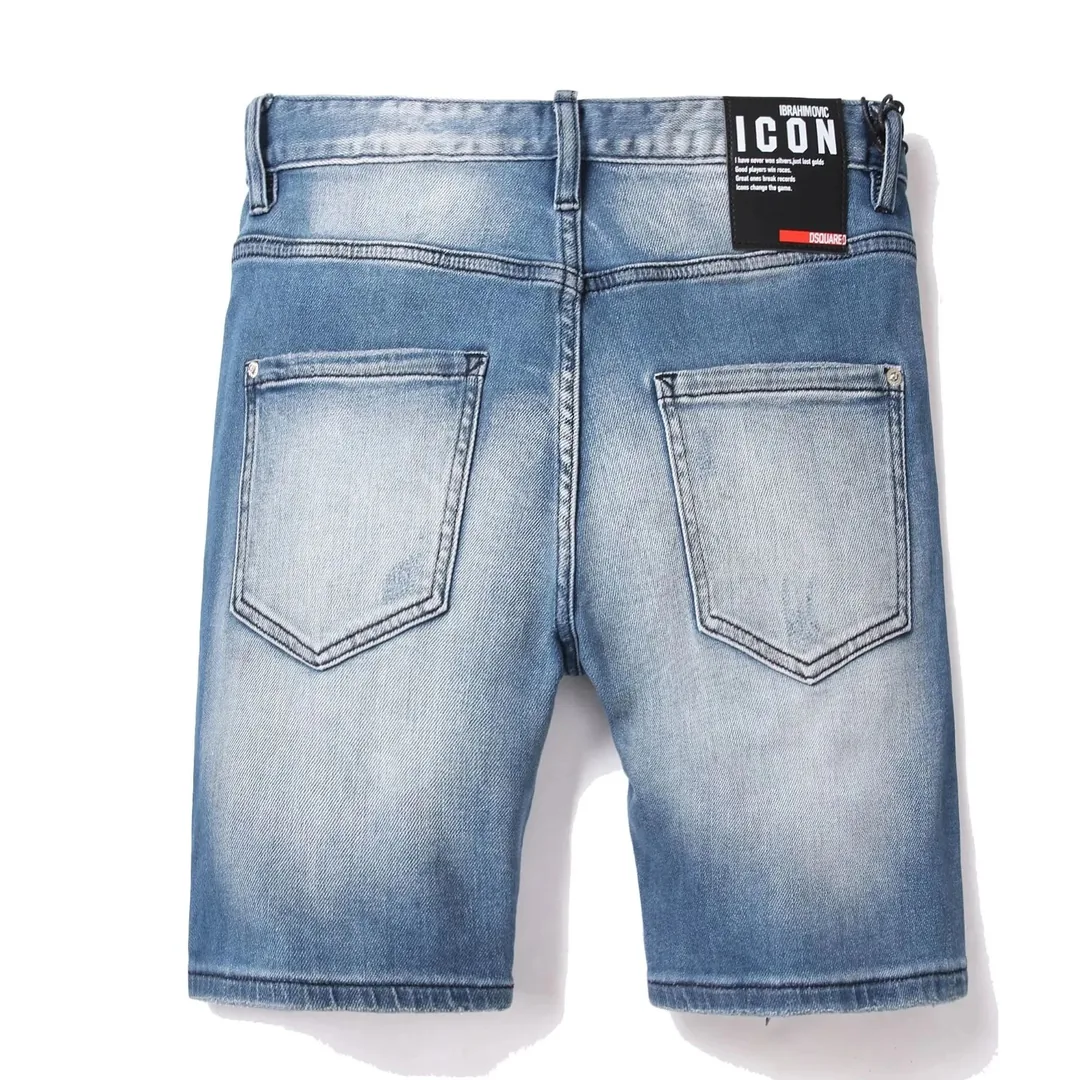 Amiri Distressed Denim Shorts Collection — photo 5