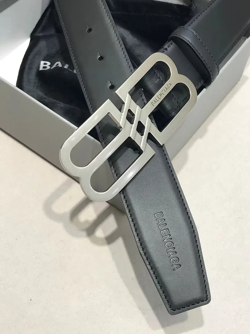 Balenciaga Signature Coated Canvas Belt — QC