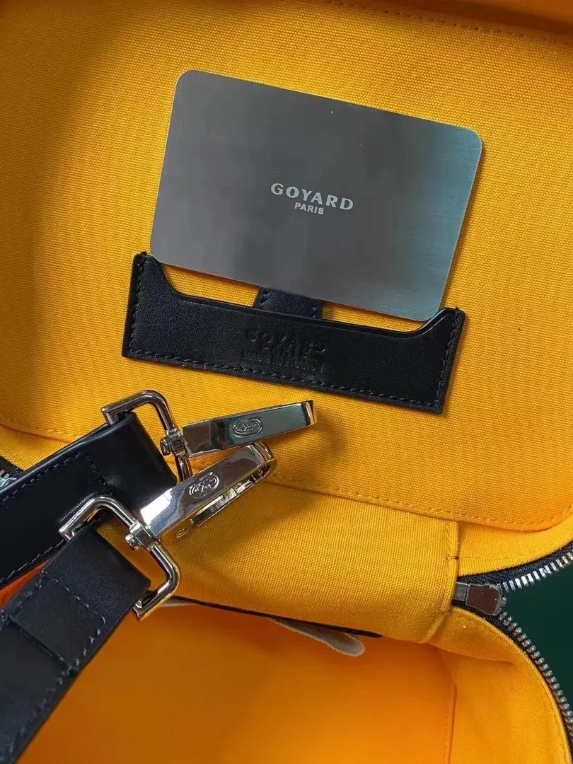 Goyard Double-Layer Satin Makeup Pouch — photo 7