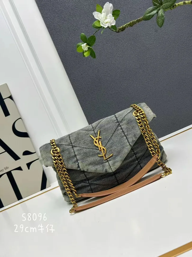 Saint Laurent Leather Handbag