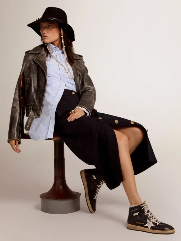 Golden Goose Sky-Star Low-Top Sneakers — Photo 5