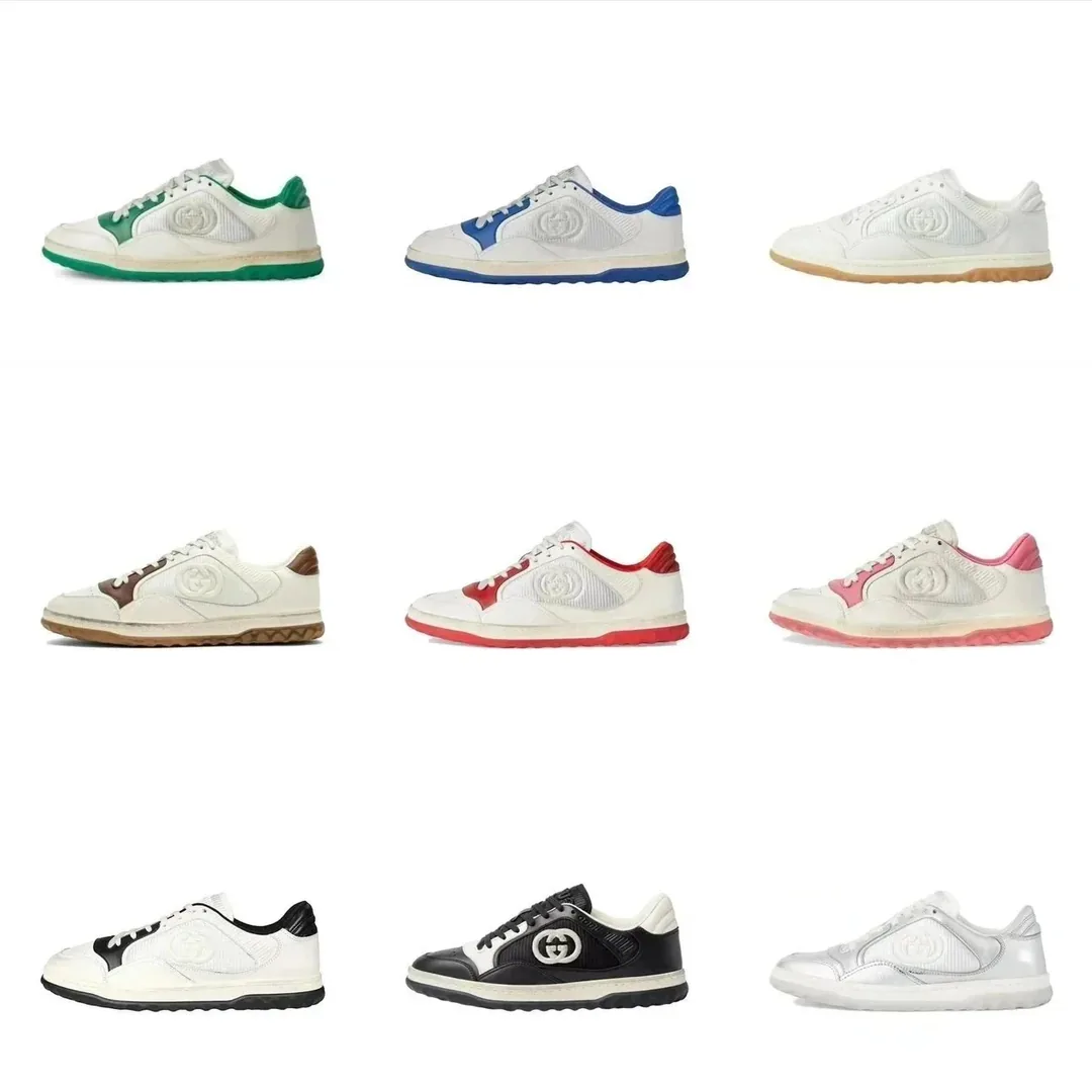 Gucci Embroidered Low-Top Sneakers