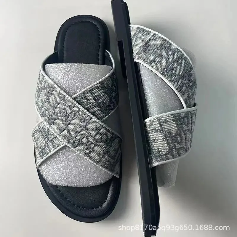 Embroidered Slides — QC