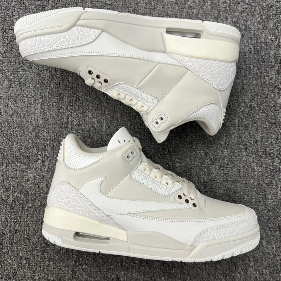 Air Jordan 3 White Reverse Swoosh — QC
