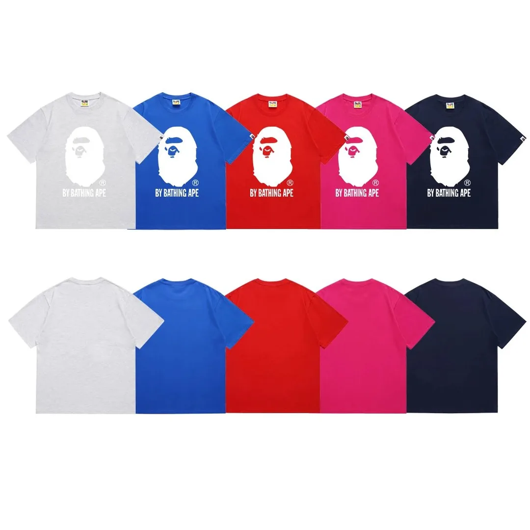 Bape Ape Print Crewneck T-Shirt — Photo 3