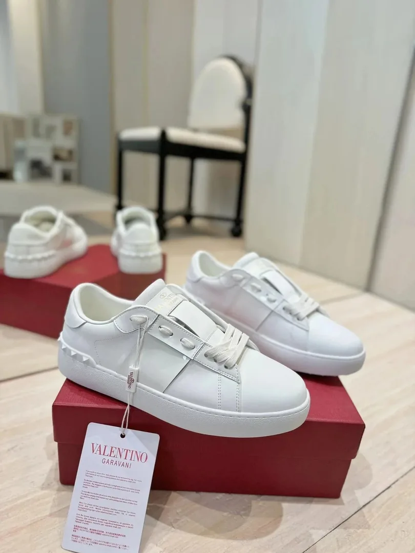 Valentino Open Sneaker Disco Red Sneakers — QC