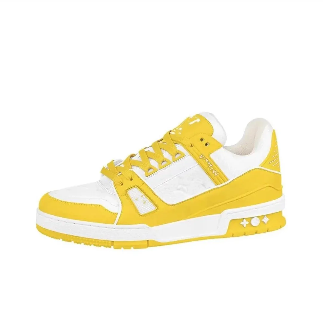 Louis Vuitton LV Trainer White Training Shoes — Photo 14