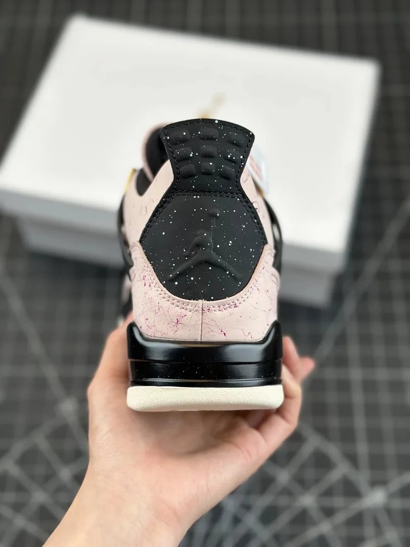 Pink Air Jordan 4 Sneakers — Photo 10