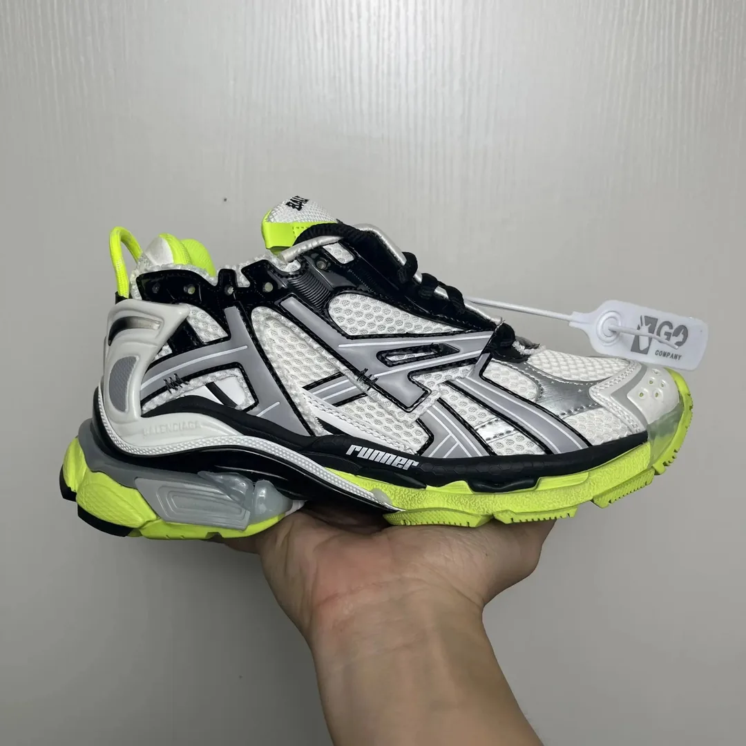 Balenciaga Track Runner White Trainers — QC