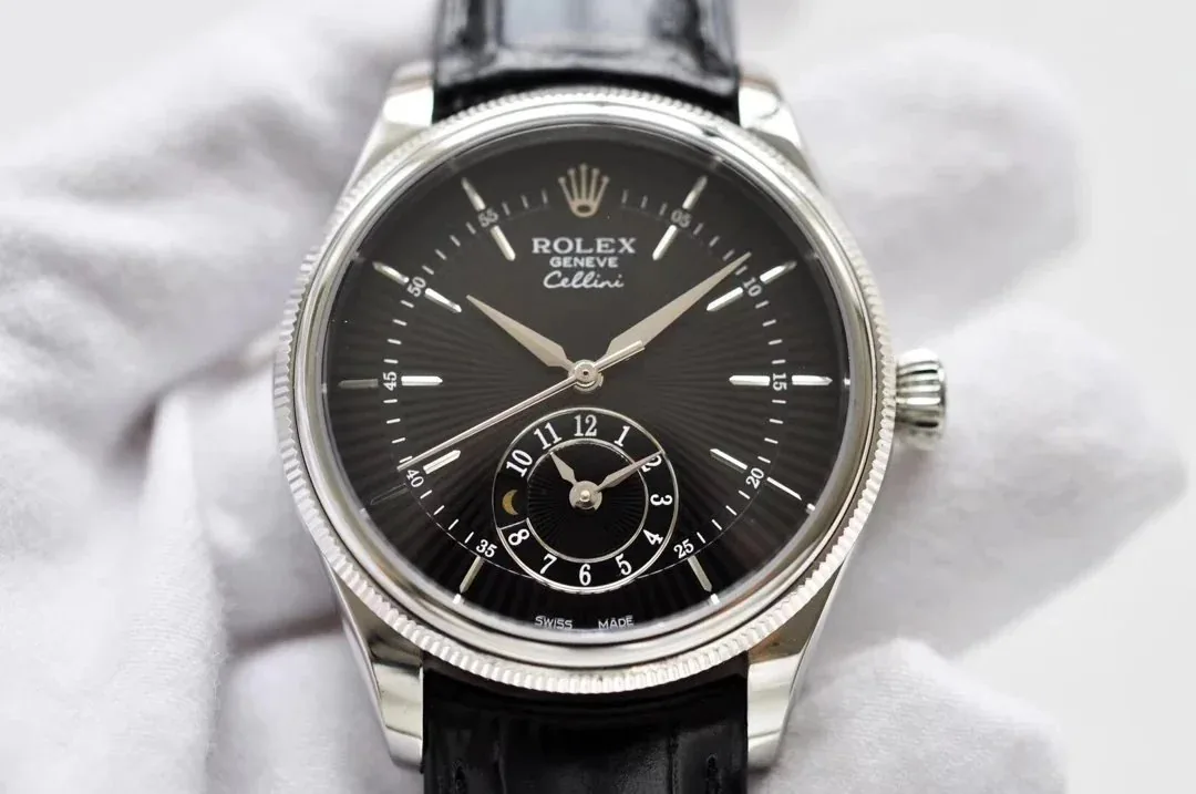 Rolex Cellini Leather Strap Watch — photo 9