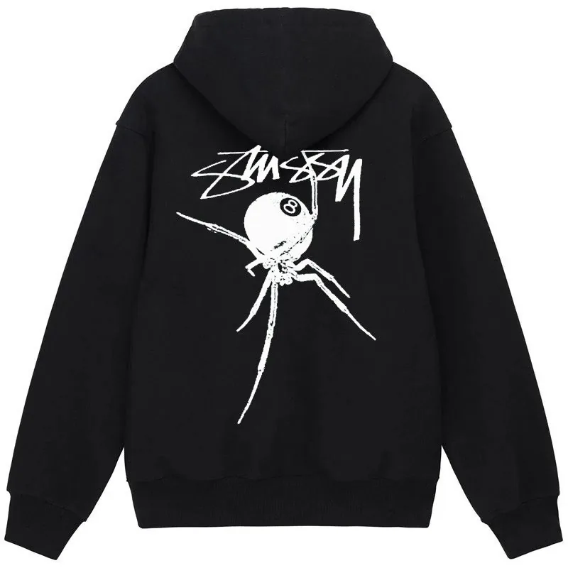 Stussy Eight Ball Hooded Sweatshirt — Photo 4