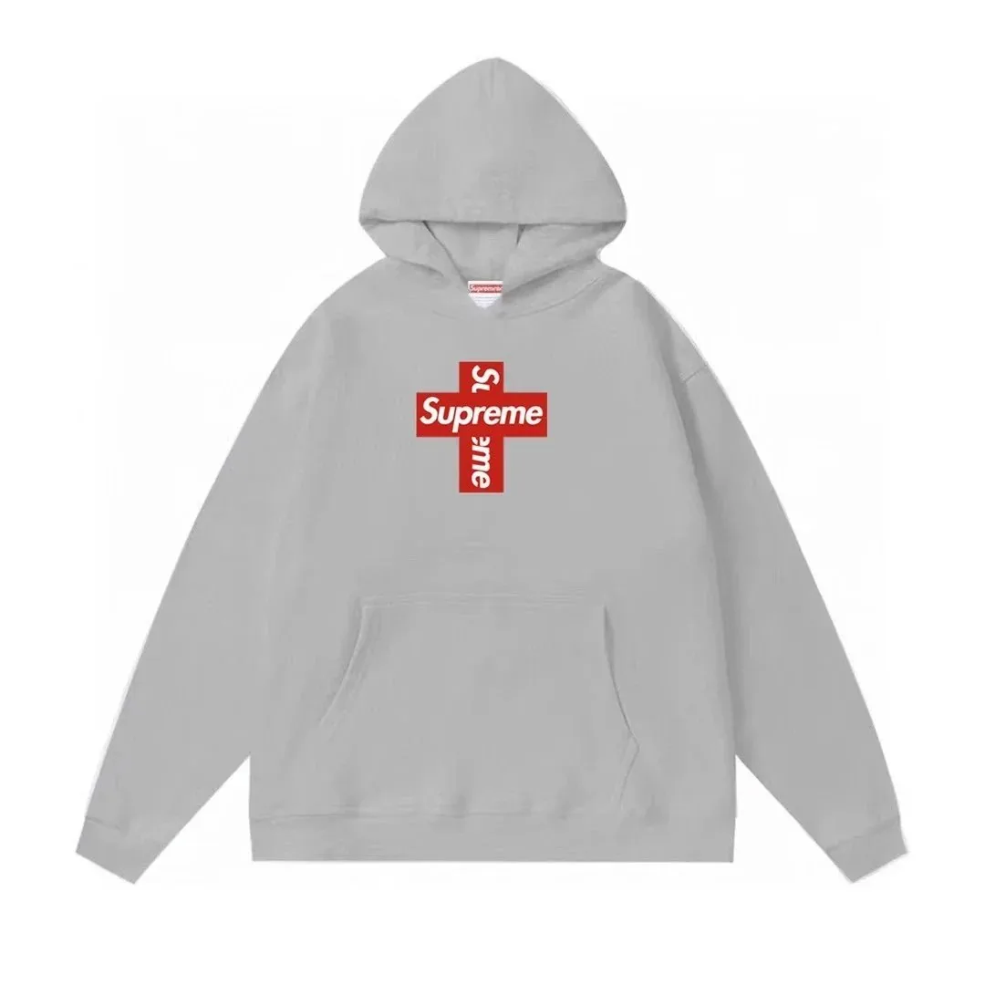 Supreme Cross Print Hoodie — Photo 4