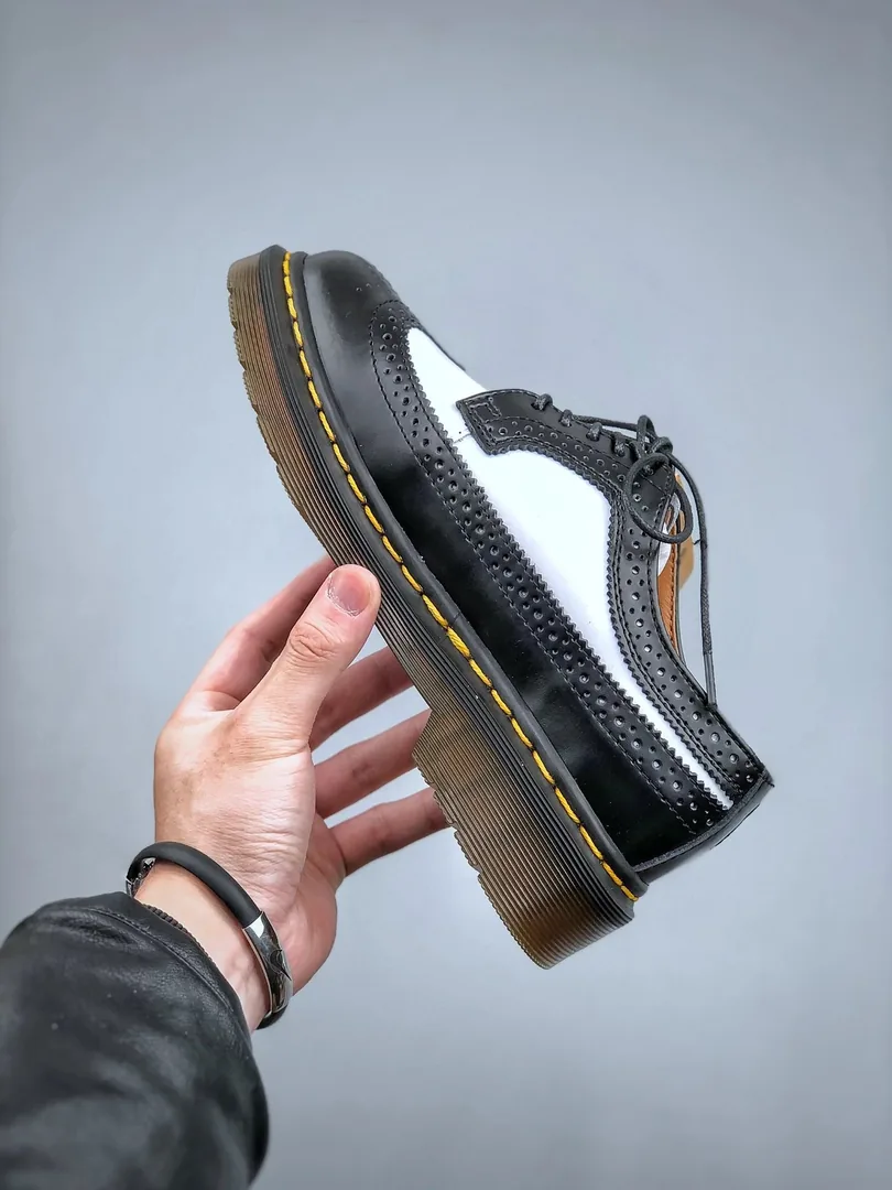 Dr. Martens Dr. Dr. Brogue Leather Shoes — Photo 10