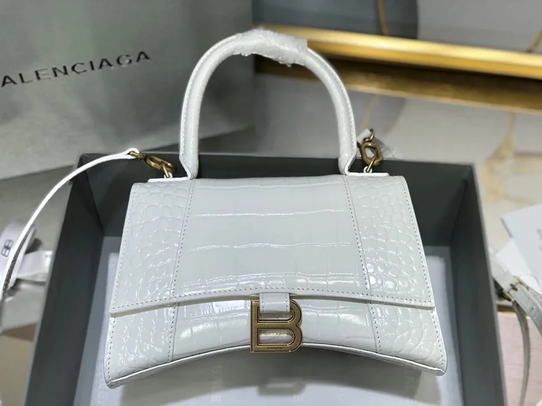 Balenciaga Hourglass Leather Bag — photo 3