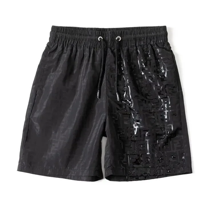 Fendi Water-Reveal Logo Shorts