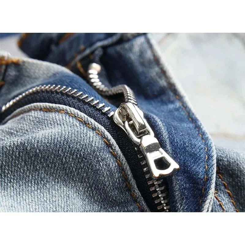 Amiri Embroidered Jeans — Photo 7