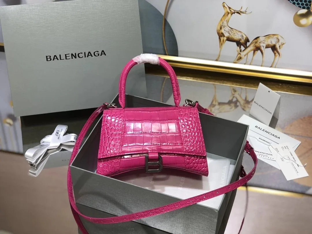Balenciaga Hourglass Leather Bag — photo 12