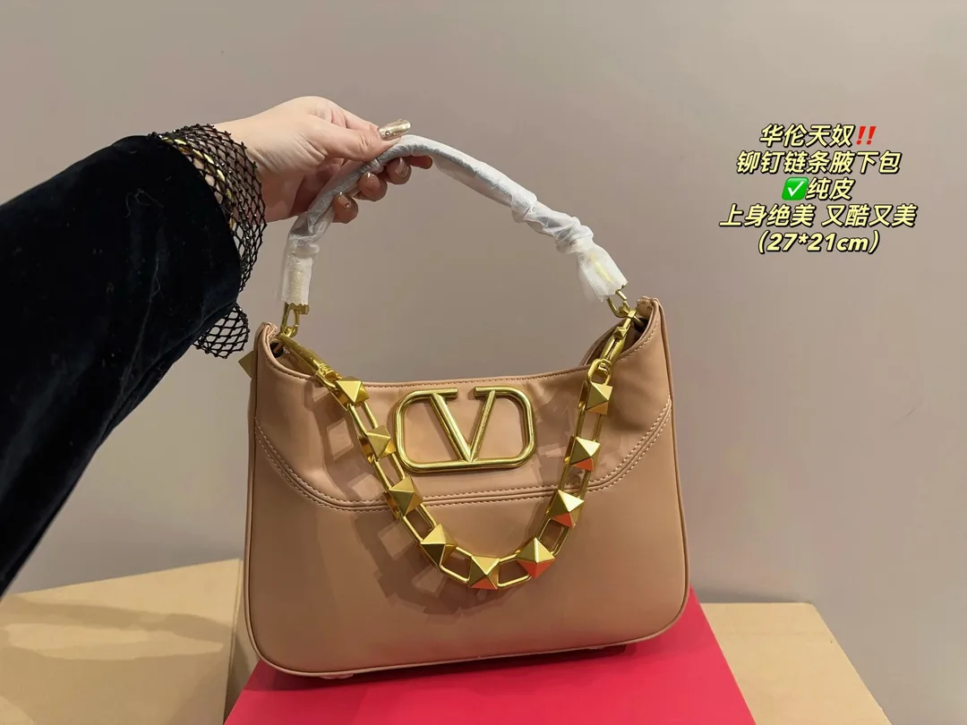Valentino Rockstud Chain Shoulder Bag — Zdjęcie 3