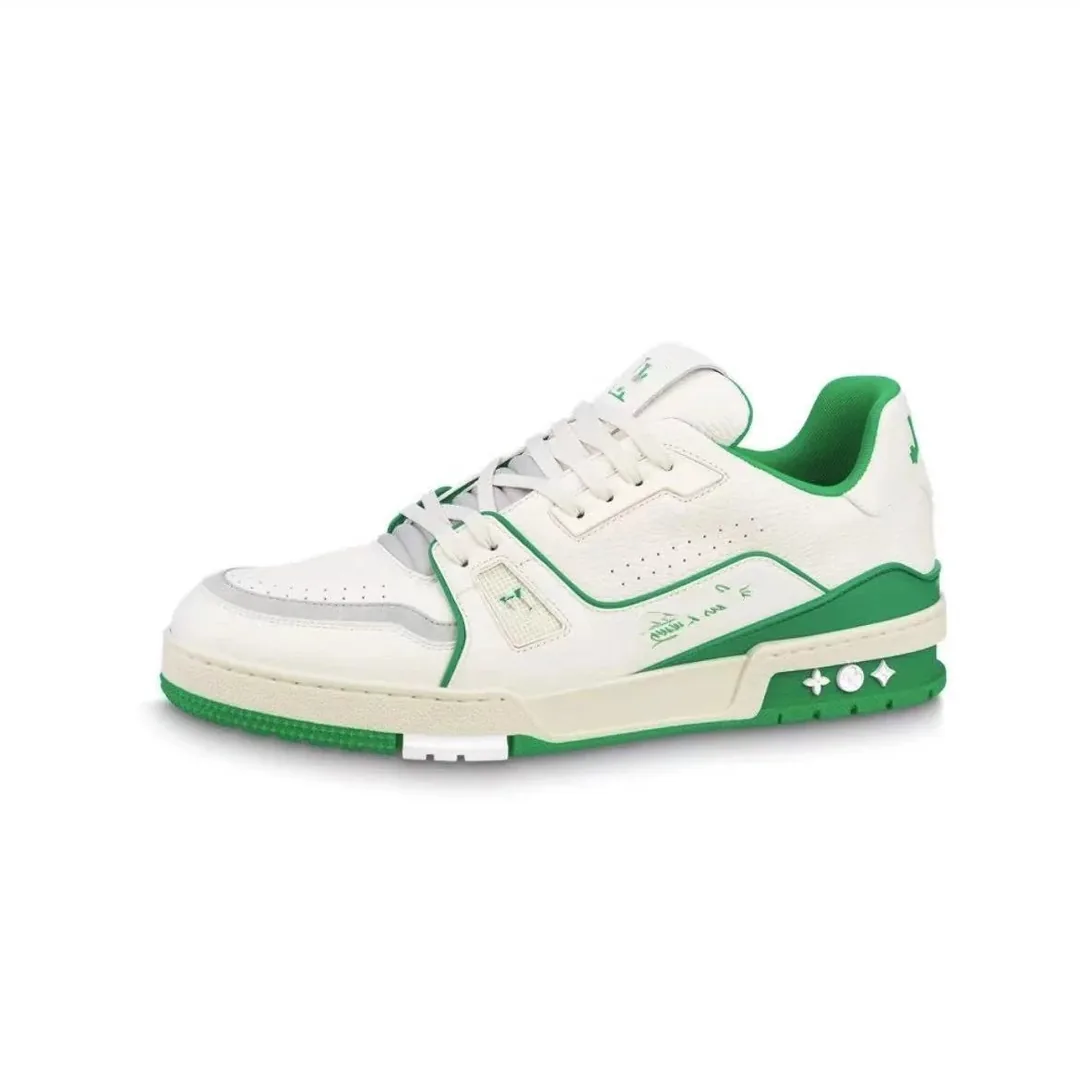Louis Vuitton LV Trainer White Training Shoes — Photo 10