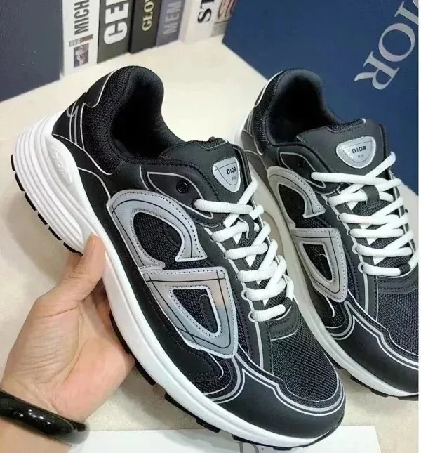 Dior B30 White Low-Top Sneakers — Photo 7