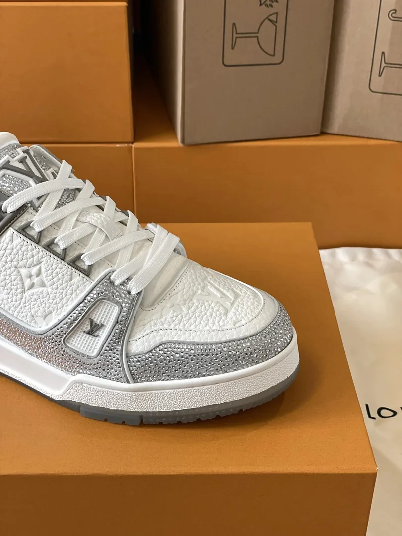 Louis Vuitton LV Trainer Dior Crystal Sneakers — Photo 15