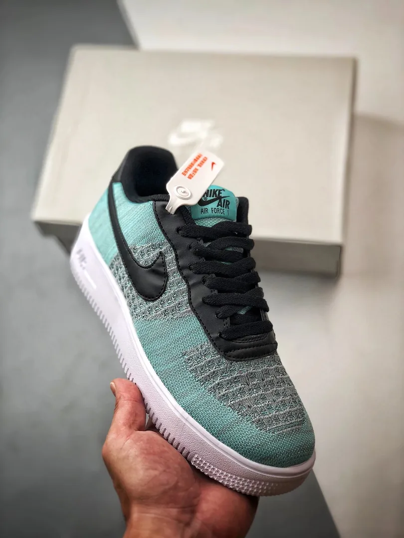 Nike Air Force 1 Flyknit 2.0 Grey Sneakers — Photo 2