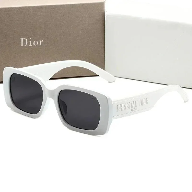 Christian Dior Logo Rectangular Sunglasses — Photo 10
