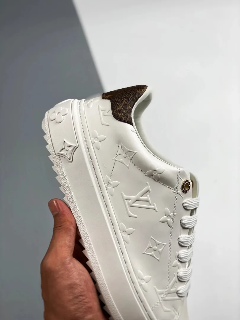 Louis Vuitton Time Out White Black Spring Low-Tops — photo 11