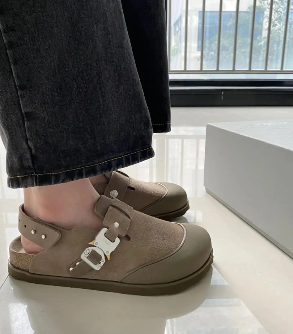 Birkenstock Tokio Wool And Suede Sneakers — Photo 14