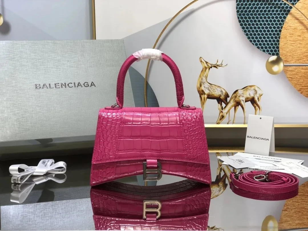 Balenciaga Hourglass Leather Bag — photo 11