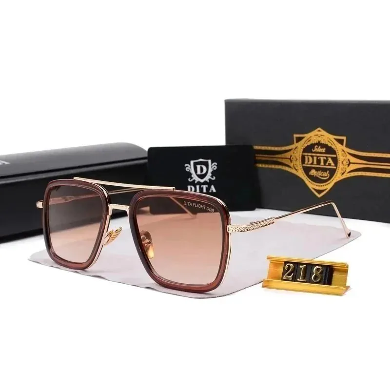 Christian Dior Logo Rectangular Sunglasses — Photo 13