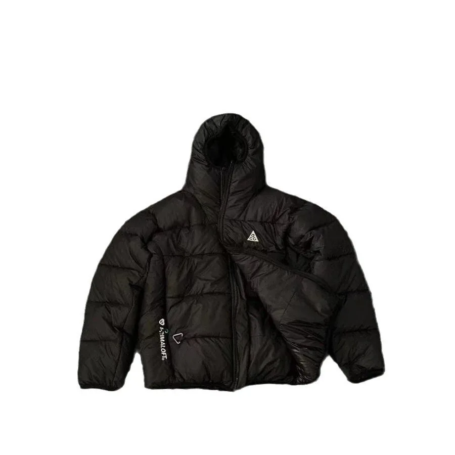 Embroidered Hooded Padded Jacket — Photo 5