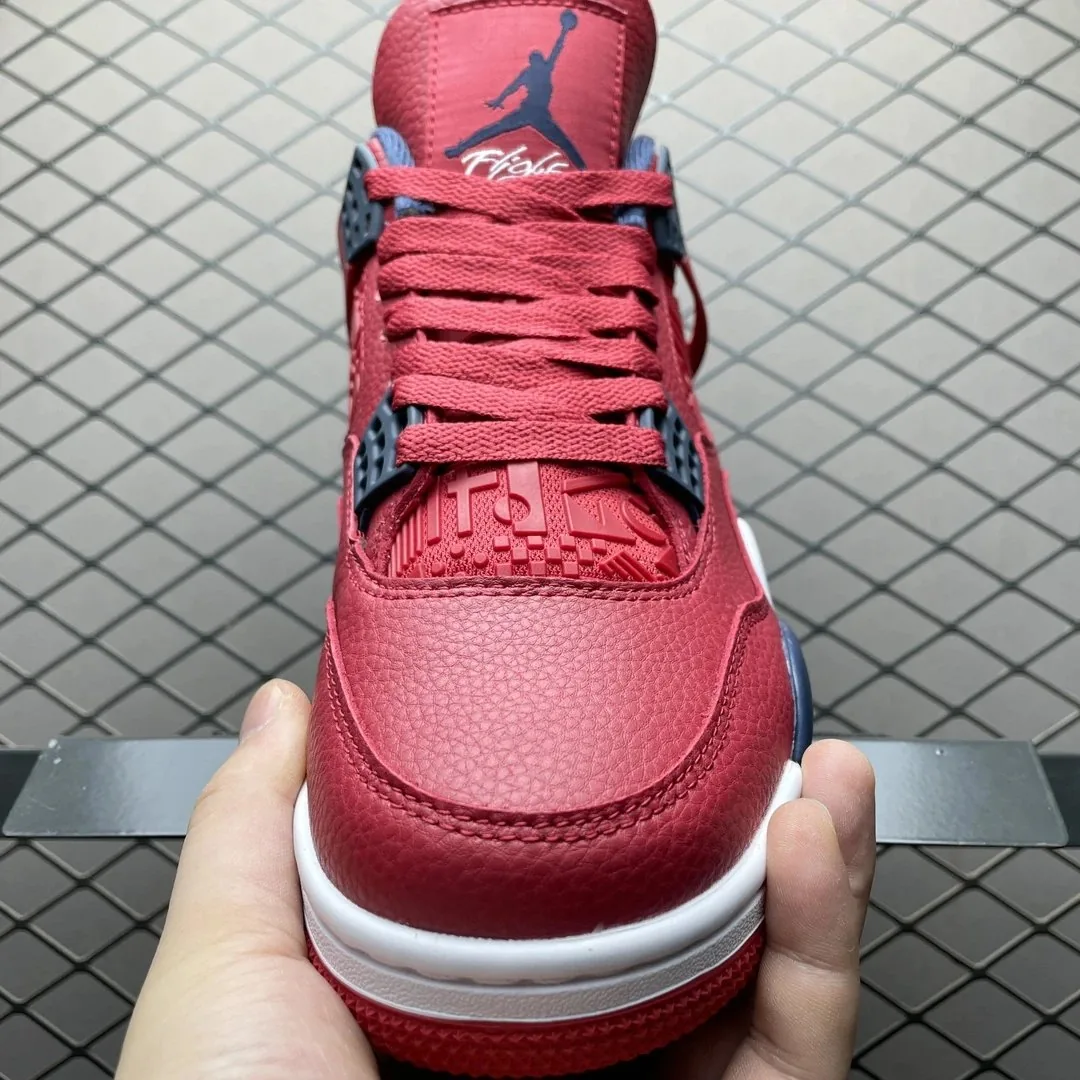 Jordan 4 Fire Red Sneakers — Photo 9