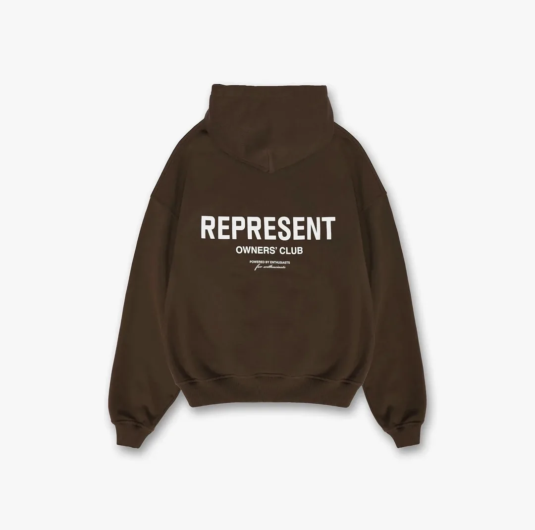 Represent Icon Sunset Print Hooded Hoodie — Photo 9