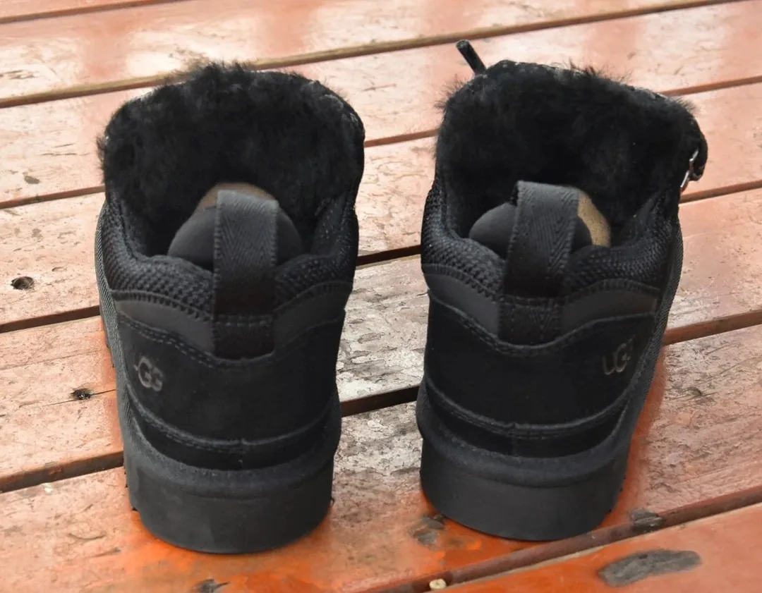UGG Lowmel Brown Shearling Snow Boots — photo 6