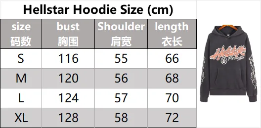 Hellstar Graphic Print Hoodie Collection — photo 2