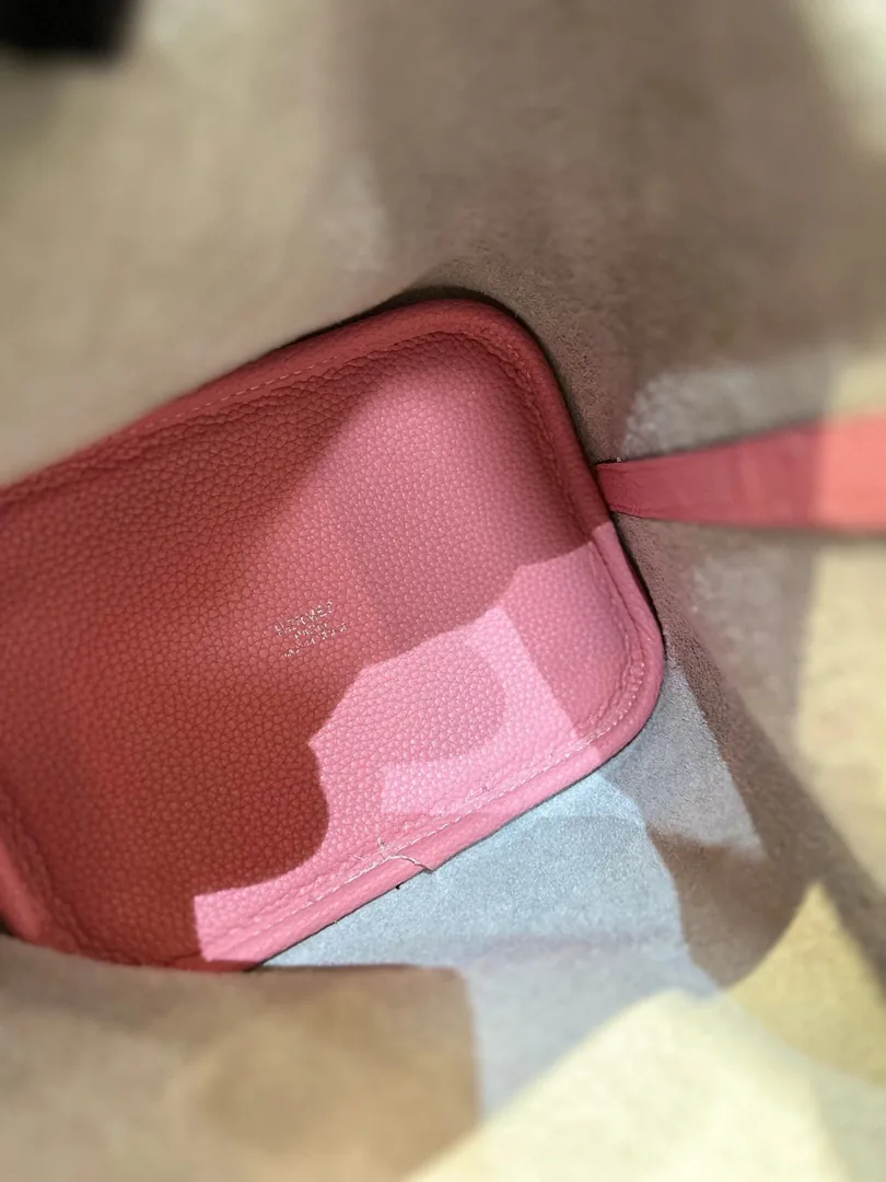 Hermes Picotin Leather Bucket Bag — Photo 15