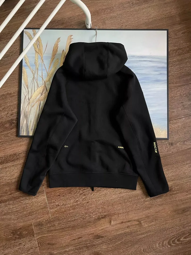 Silicone Print Zip Hoodie — Photo 6
