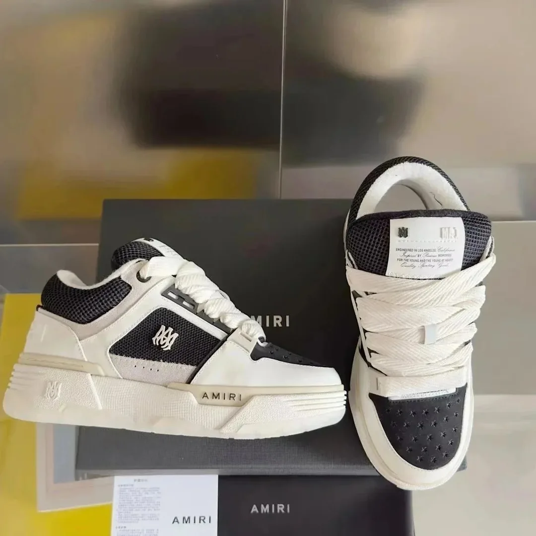 Amiri MA-1 Grey White Trainers — QC