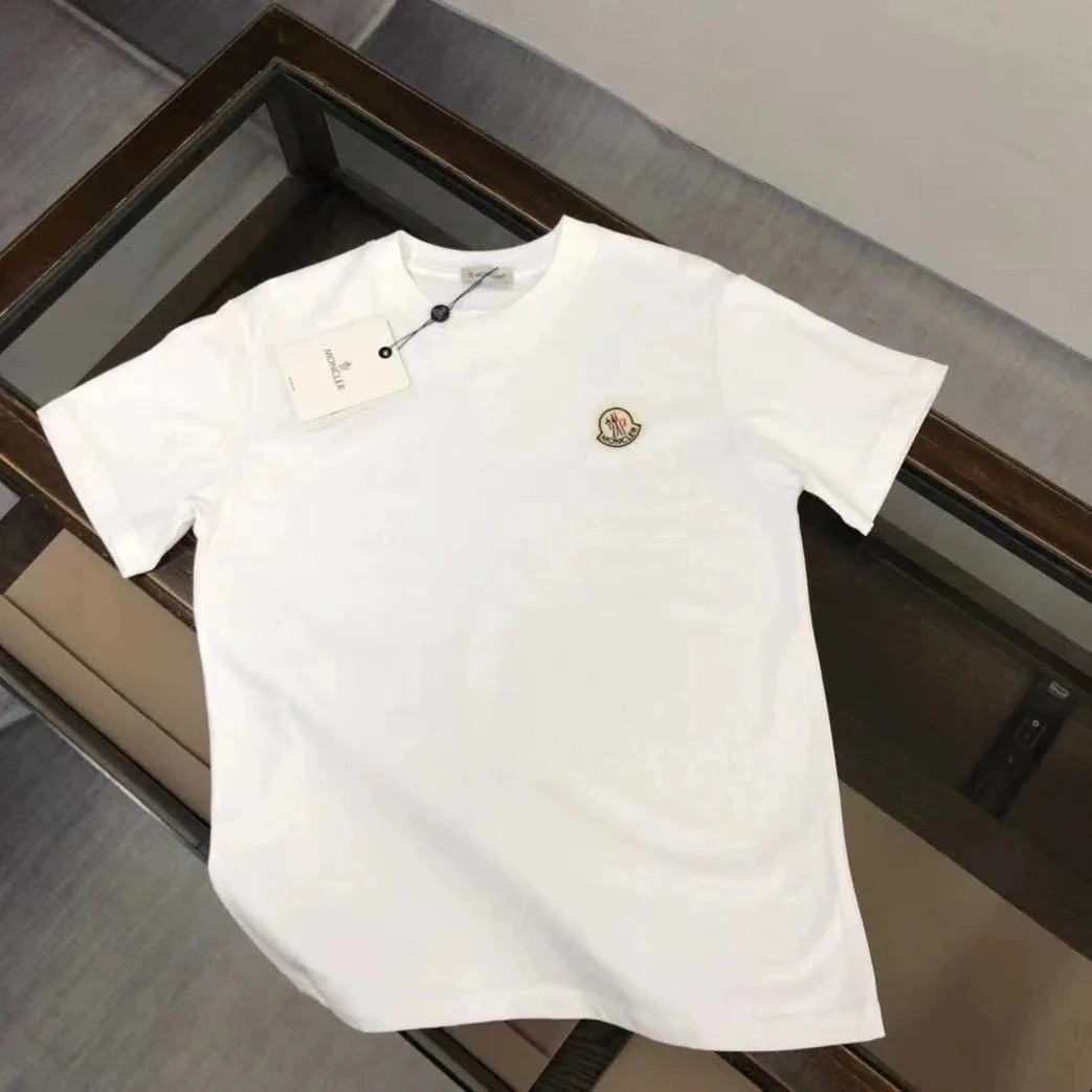 Cotton Embroidered Crewneck T-Shirt — Photo 7
