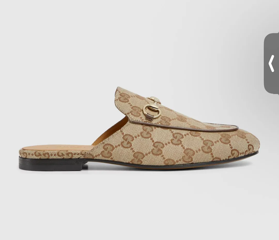 Gucci Princetown Black Flats — QC