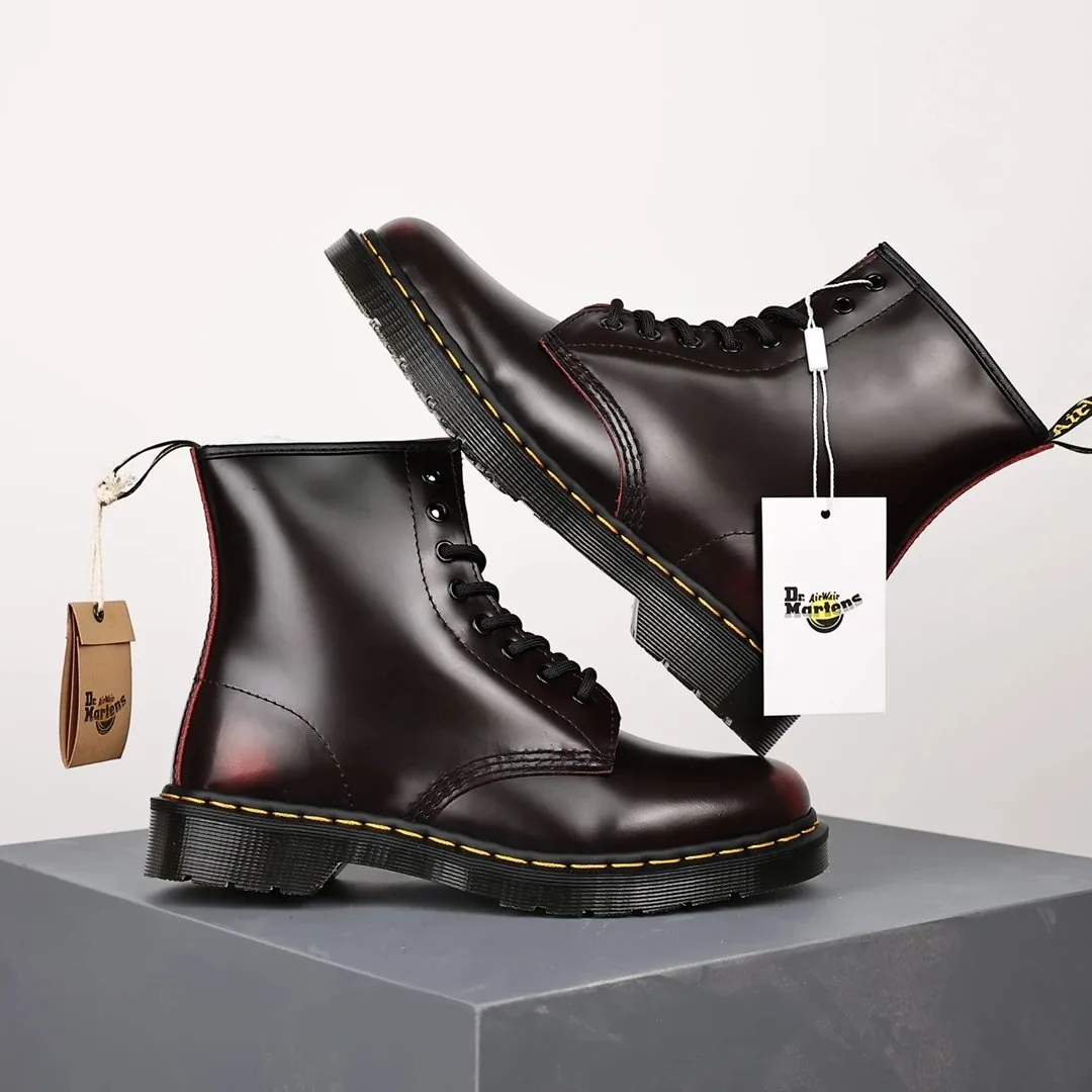 Dr. Martens 1460 Dr. Black Leather Sneakers — QC