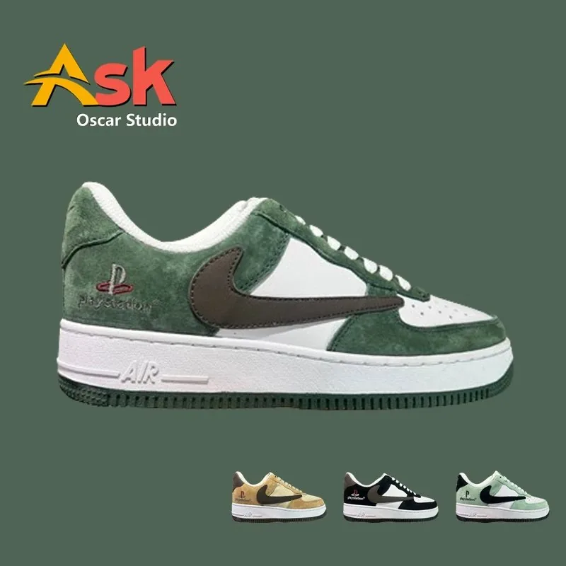 Nike Air Force 1 Lace-Up Shoes