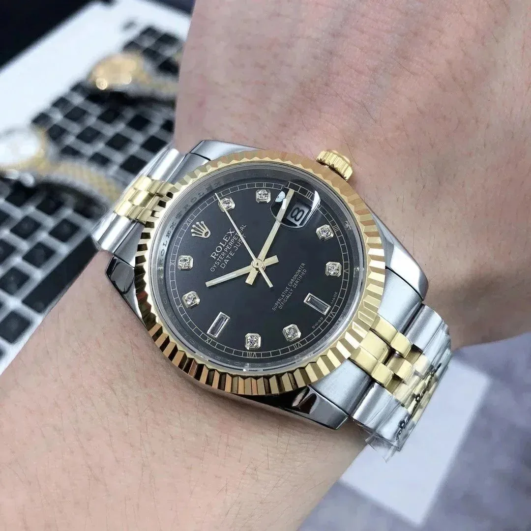 Rolex Oyster Perpetual Datejust Two-Tone Watch — Photo 3