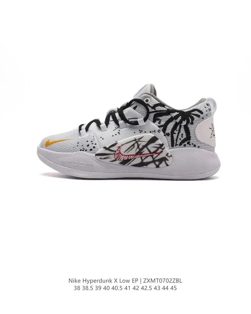 Nike Hyperdunk X Low Yellow Sneakers — photo 3