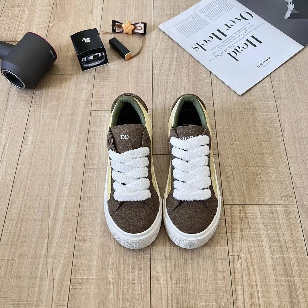 Dior Walk'n'Dior Walk'n' B33 Grey White Sneakers — QC