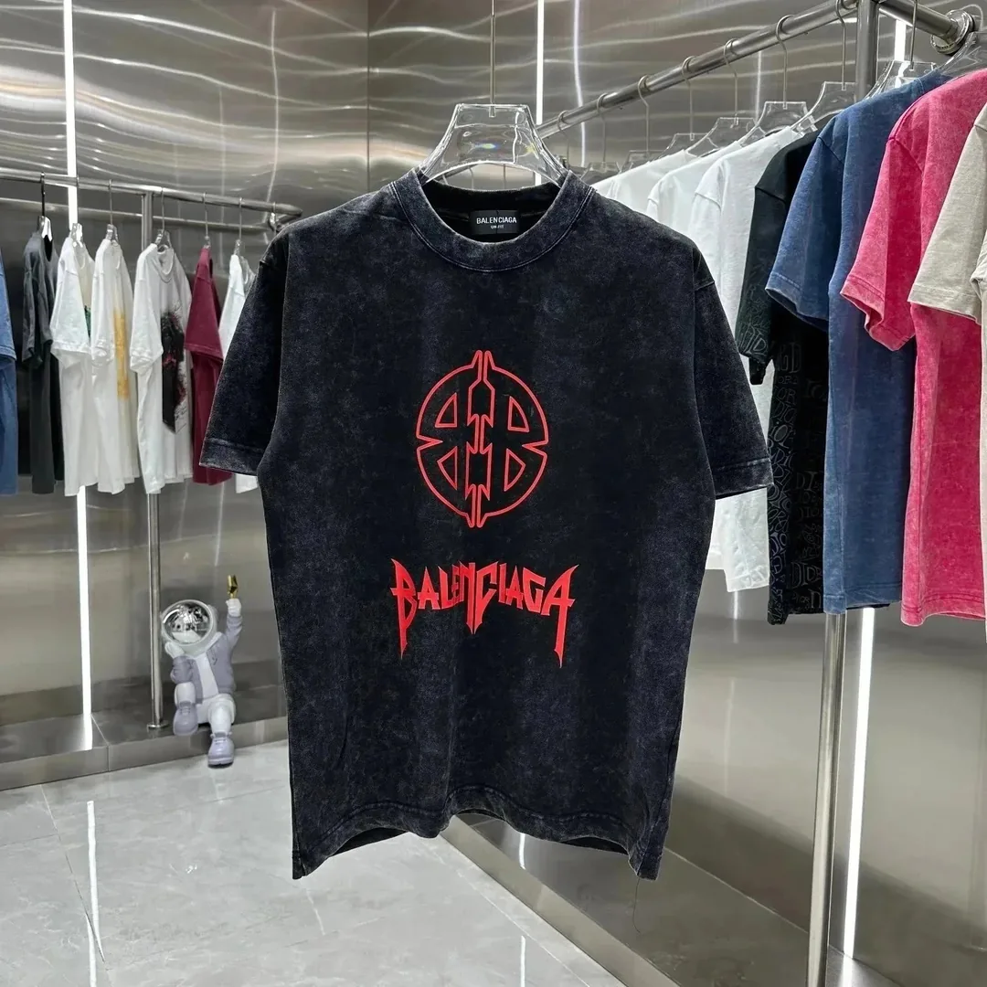 Balenciaga Logo T-Shirt Collection — QC