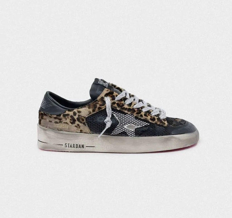 Golden Goose Stardan Black Low-Top Sneakers — QC